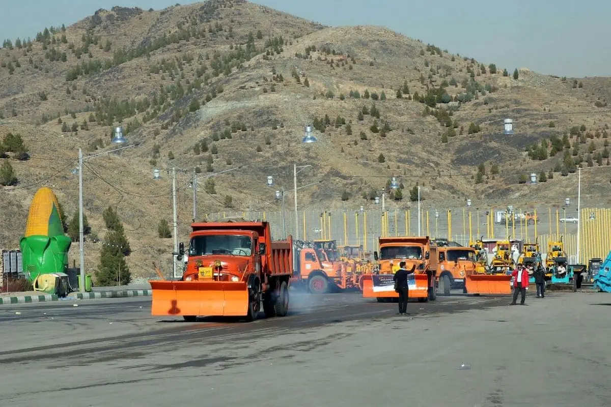 خدمت رسانی ۸ هزار نیرو و تجهیزات زمستانی در مشهد