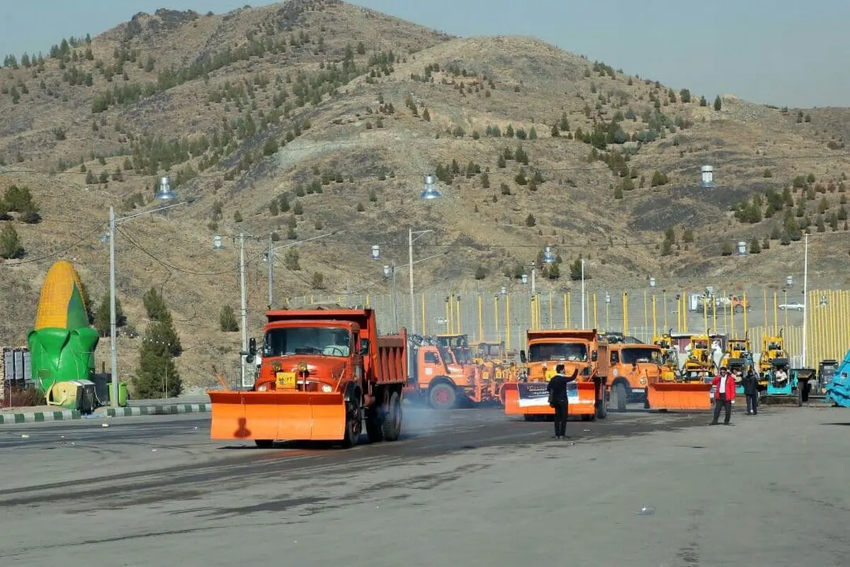 خدمت رسانی ۸ هزار نیرو و تجهیزات زمستانی در مشهد
