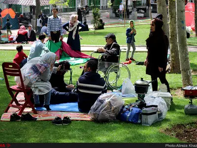 تکمیل ظرفیت تمام بوستان‌های پایتخت تا ساعت ۱۲ امروز