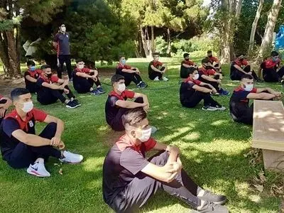 آغاز اردوی تیم فوتبال نوجوانان با انجام تست کرونا