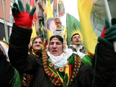 تظاهرات کُرد‌ها در فرانسه برای آزادی عبدالله اوجالان