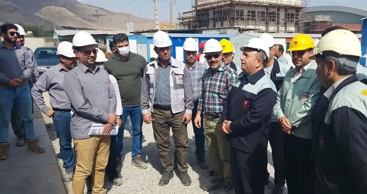 بازدید مدیرعامل ذوب‌ آهن اصفهان از پروژه تصفیه‌ خانه پساب
