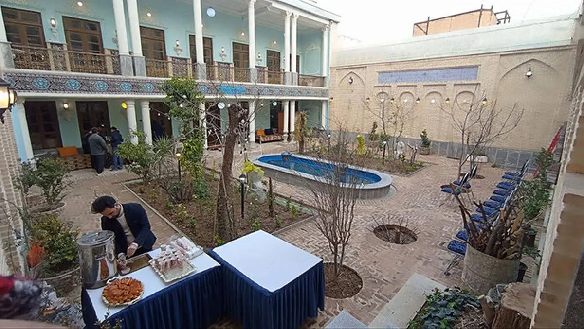 مرمت عمارت «وزیر دفتر» و تبدیل آن به موسسه فرهنگی«آرتین»
