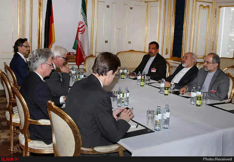 19-دیدار اشتاین مایر وزیر امورخارجه آلمان با ظریف
