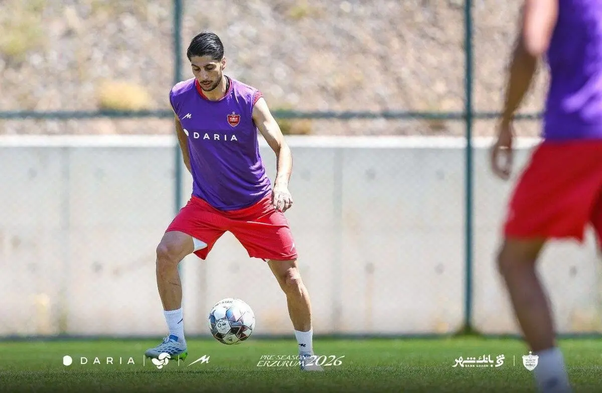 ویدیو: گل اول پرسپولیس به شمس آذر توسط محمدمهدی محبی