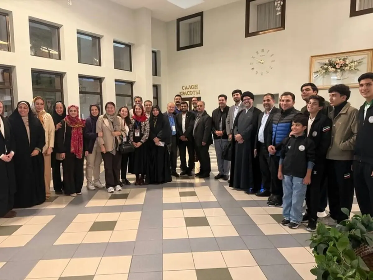 درخشش هنرمند منبت‌کار همدانی در رویداد فرهنگی ایران در روسیه