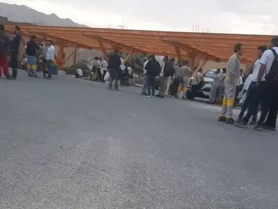 تجمع کارگران پیمانکاری پارس جنوبی برای چهارمین هفته متوالی