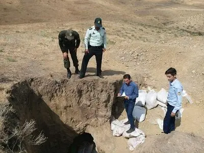 دستگیری باند چهار نفره حفاری غیرمجاز در پلدختر