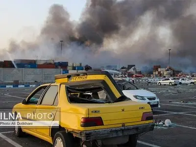  ارزیابی خسارت ۲۱۰ میلیارد تومانی برای ۱۵۶۸ دستگاه خودروی آسیب دیده در انفجار بندر شهید رجایی
