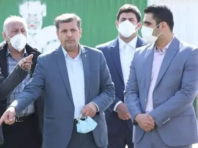  حضور مدیرعامل کارخانه ذوب آهن در جمع گاندوها