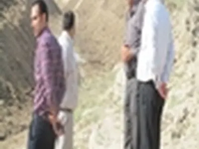 بازدید فرماندار شهرستان مراوه تپه از پروژه مهندسی رودخانه ساری سو