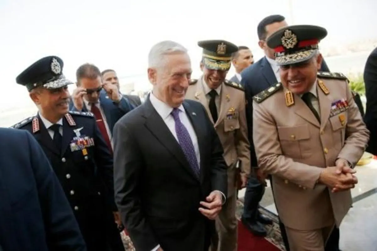 وزیر دفاع آمریکا وارد مصر شد