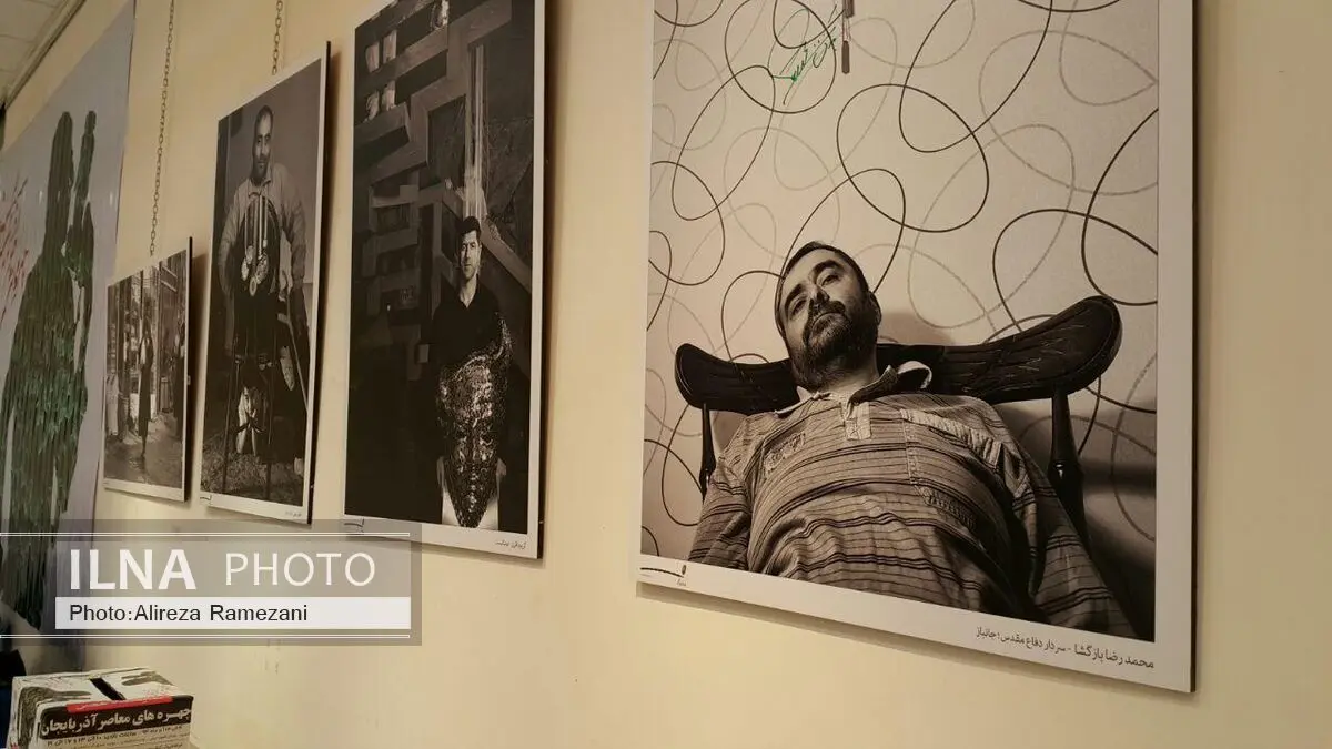 گزارش تصویری نمایشگاه چهره‌های معاصر آذربایجان در اورمیه
