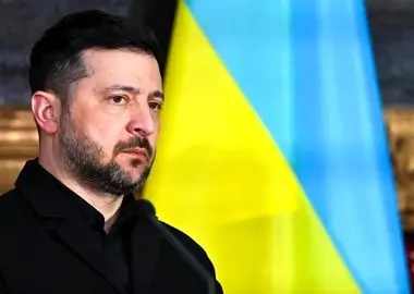 زلنسکی وارد استونی شد