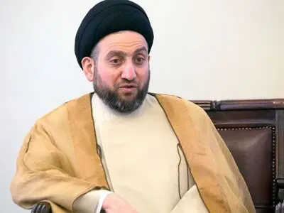 واکنش عمار حکیم به وقوع سانحه برای بالگرد حامل رئیس‌جمهوری ایران