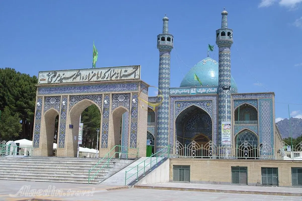 36 زائرسرای بقعه امامزاده سیدمرتضی(ع) کاشمر بازسازی شد