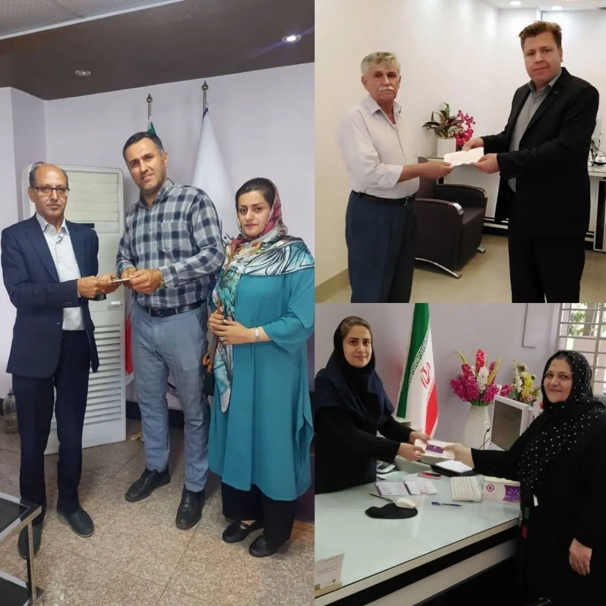 اهدای هدایای «جشنواره گُل یا پوچ همشون گُل» باشگاه مشتریان بانک ایران زمین در استان های آذربایجان و اردبیل