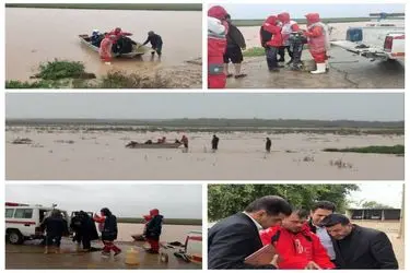 وقوع سیلاب در روستای غار نیشابور یک کشته برجای گذاشت