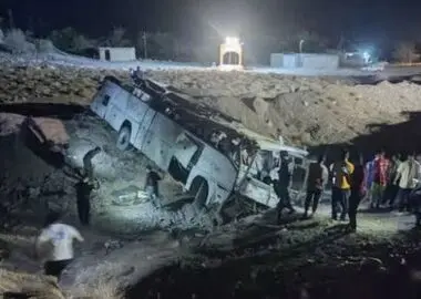 آخرین وضعیت مصدومان حادثه اتوبوس کارگران معدن همکار/ ۶ کارگر همچنان بستری‌اند