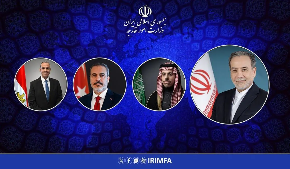 گفتگوی تلفنی وزیر امور خارجه با وزرای امور خارجه ترکیه، مصر و عربستان سعودی