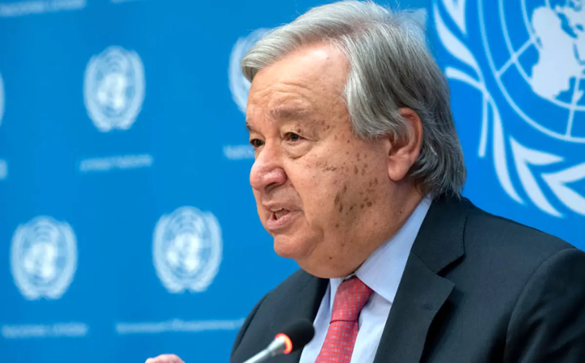 درخواست گوترش برای لغو ممنوعیت فعالیت ده‌ها سازمان غیردولتی در غزه و کرانه باختری