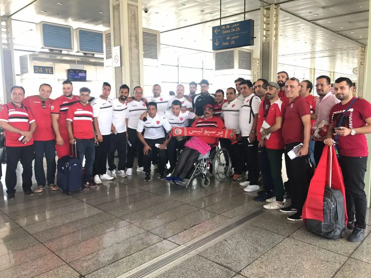 رونمایی از یار دوازدهم های پرسپولیس مقابل الاهلی(عکس)