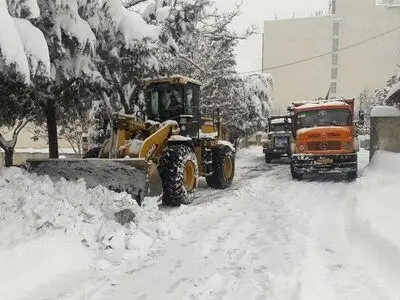 برف‌روبی 840 کیلومتر  از محورهای استان