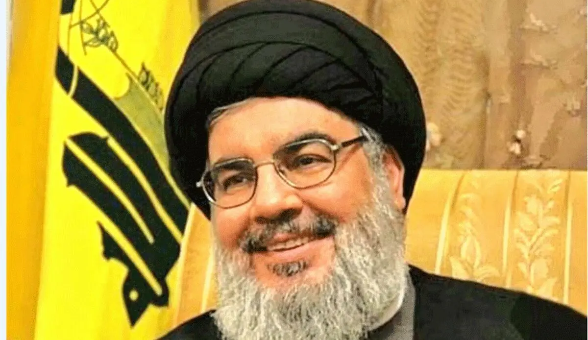 نصرالله: دمعت عینای عندما رأیت صورة الامام القائد مع الرئیس الأسد