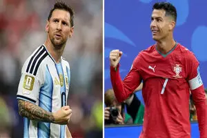 انیمیشن: مسی در خواب ناز، رونالدو مشغول بدن‌سازی و بارفیکس