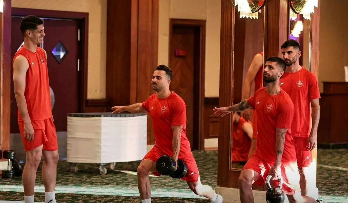 پرسپولیسی ها در ترکیه بدنسازی کردند