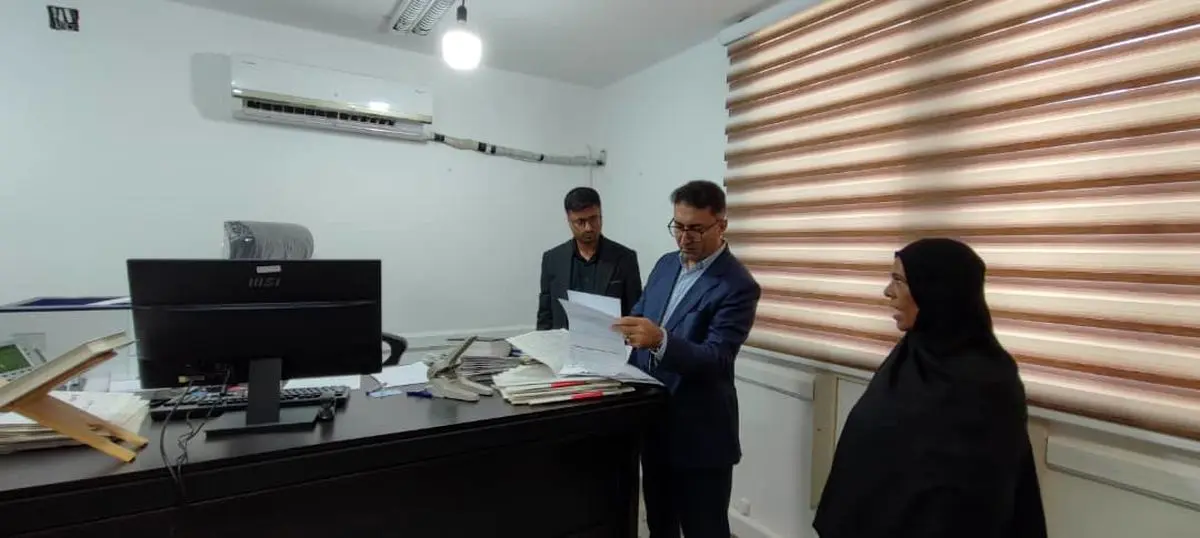 بازدید رئیس کل دادگستری هرمزگان از روند خدمترسانی به مردم در حوزه قضایی رودان