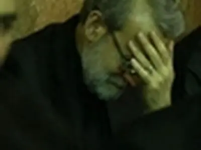حضور لاریجانی در هیات متوسلین به حضرت قمر بنی‌هاشم(ع) قم