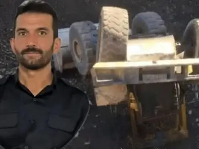 مرگ دلخراش راننده لودر در معدن سنگ روستای برده‌میش