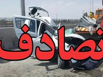 تصادف کامیون با پژو ۴۰۵ در گنبدکاووس ۲ نفر فوتی داشت