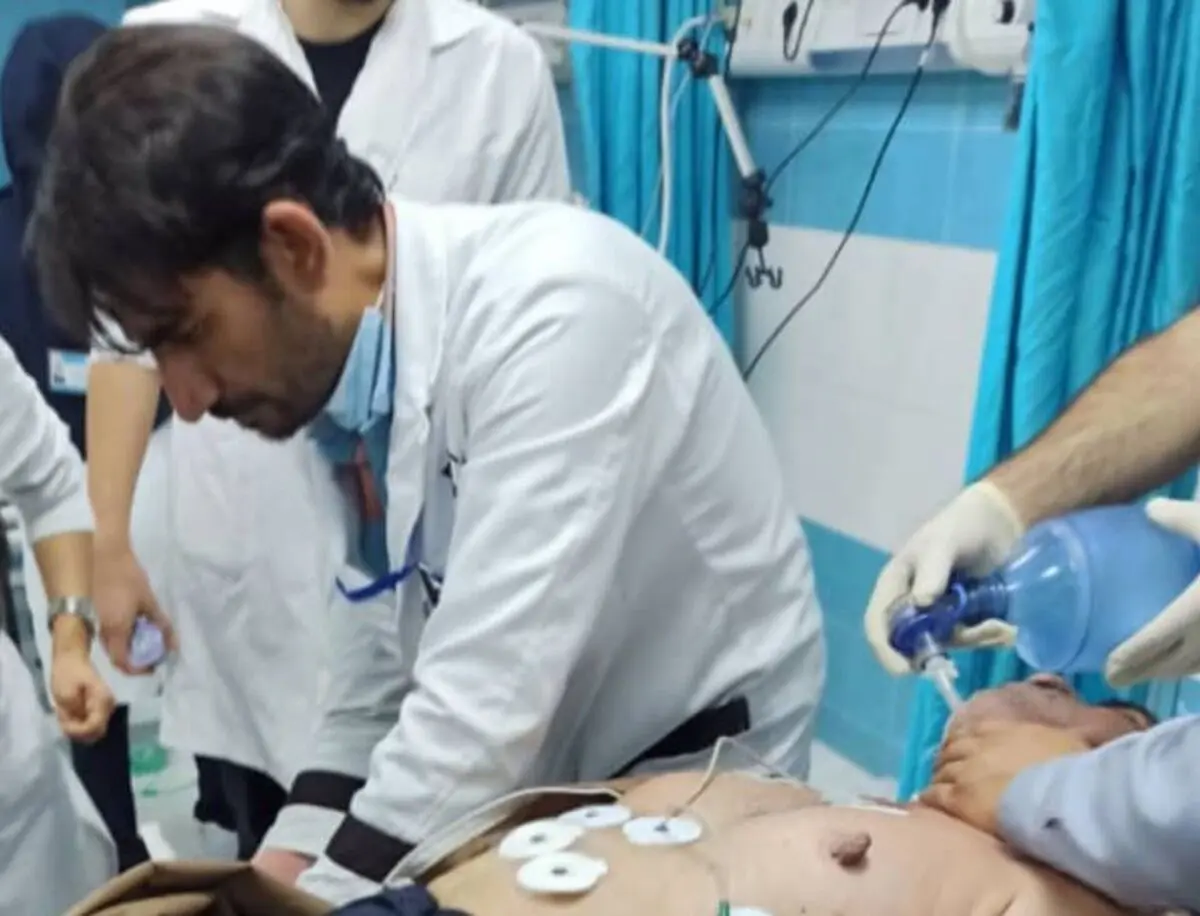 مصدومیت دو کارگر خدماتی بر اثر گازگرفتگی 