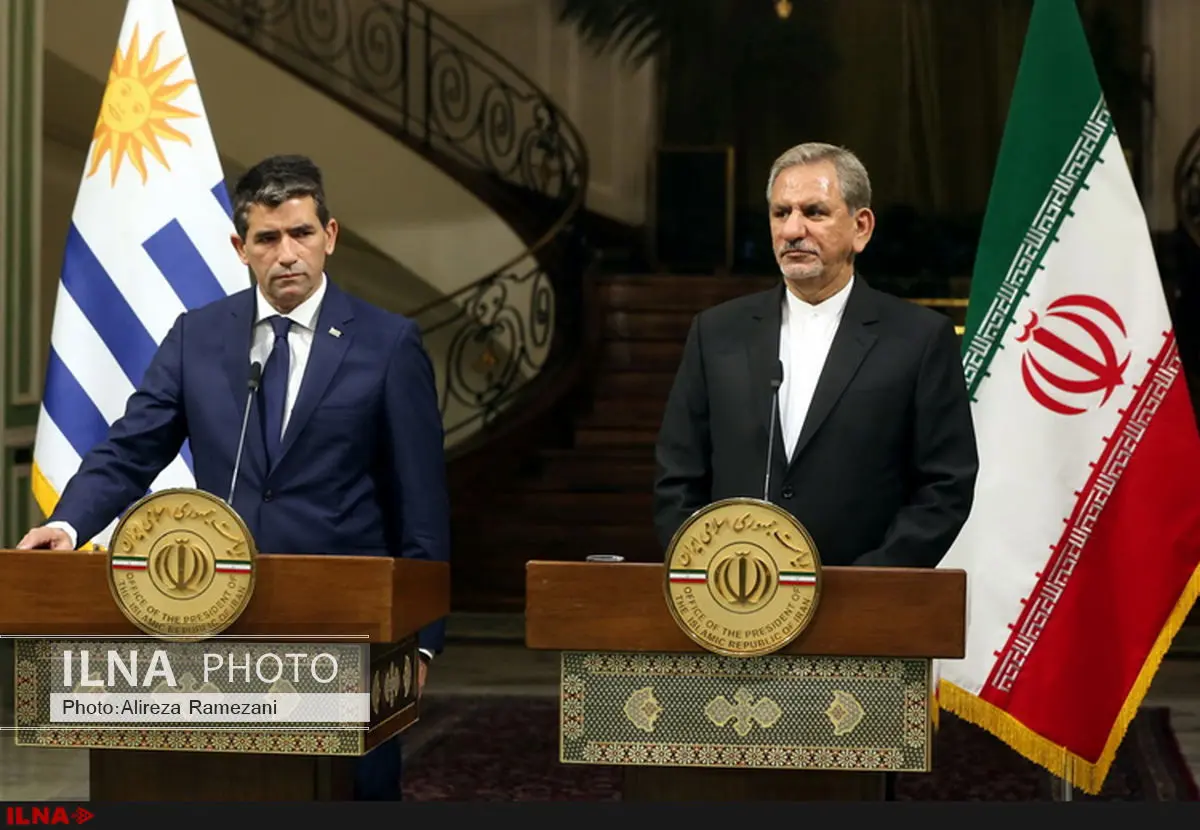 توافق ایران و اروگوئه بر ضرورت حل بحران انسانی خاورمیانه از طریق گفتوگو