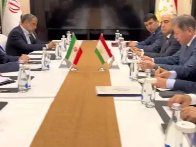 دیدار وزیر کشور ایران و وزیر امور داخلی تاجیکستان️