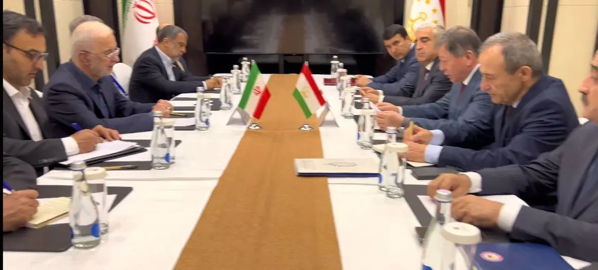 دیدار وزیر کشور ایران و وزیر امور داخلی تاجیکستان️