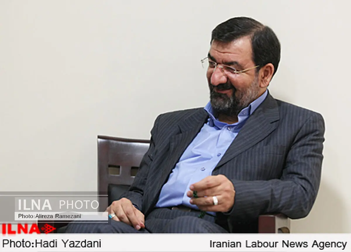 عکس: محسن رضایی و نوه‌هایش 