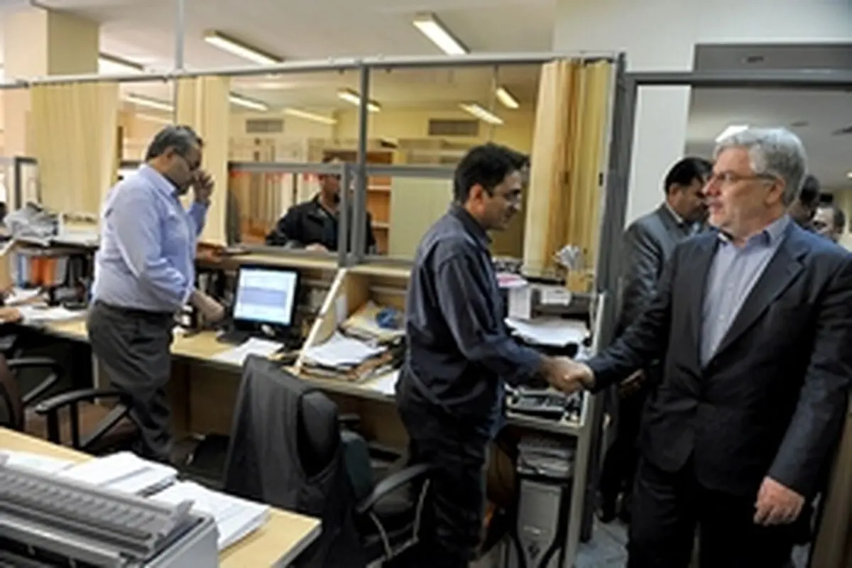 بازدید مدیر عامل سازمان تأمین اجتماعی از شعبه تأمین اجتماعی پلدختر