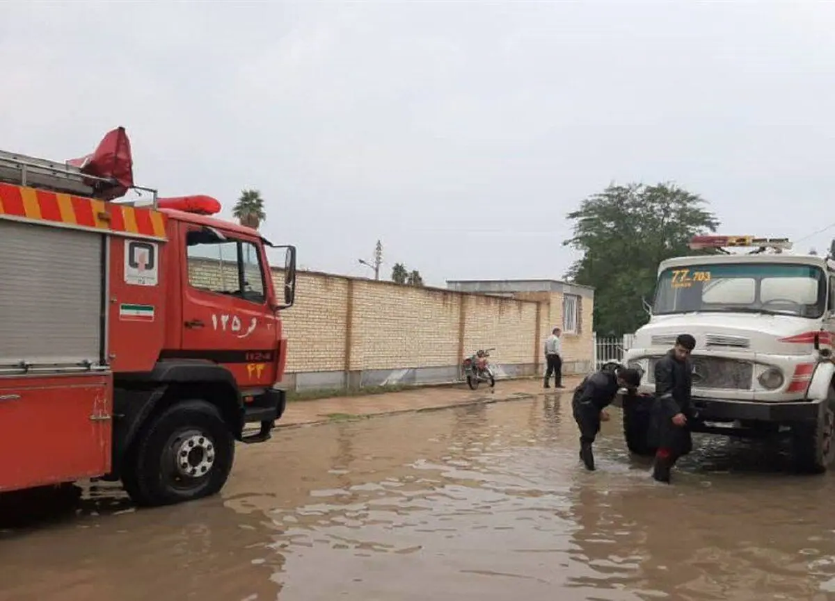 رفع آبگرفتگی ۲۱ مورد اماکن و منازل در کرمانشاه