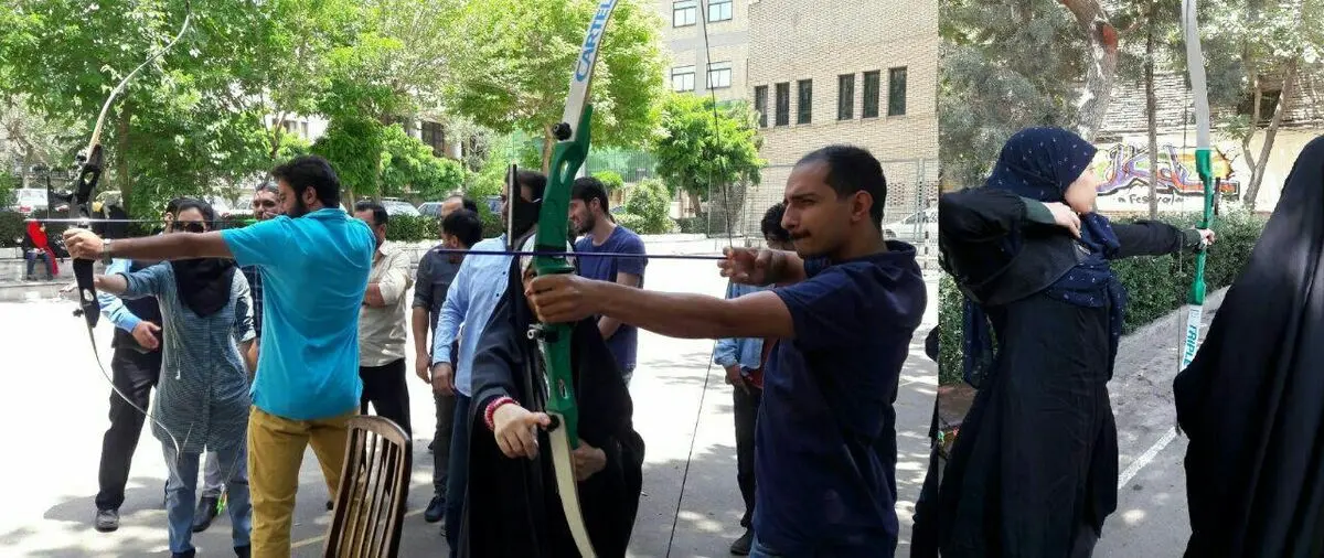 همایش ورزش همگانی تیراندازی با کمان برگزار شد 