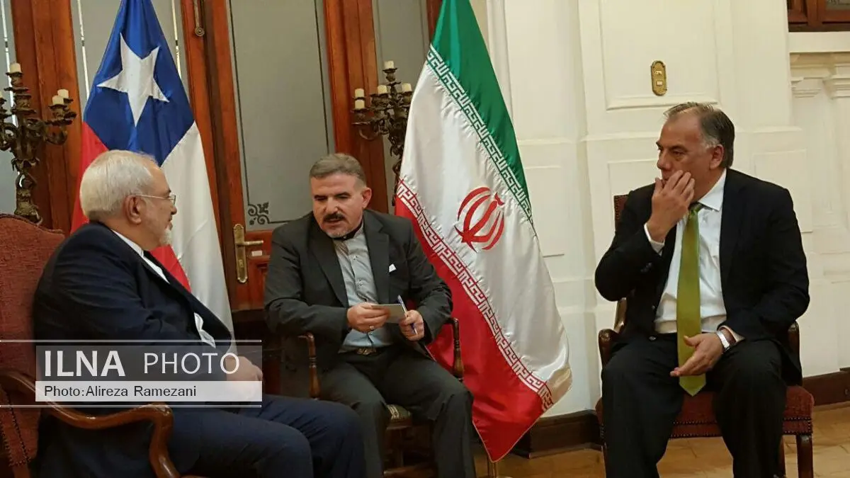 ظریف با رییس مجلس شیلی دیدار کرد