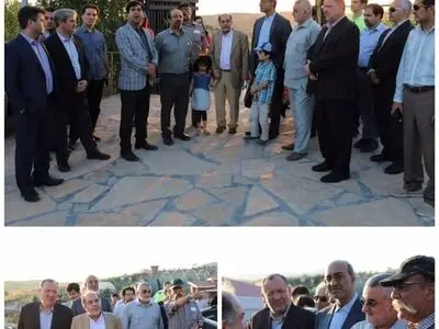 بازدید عضو کمیسیون امنیت ملی از دهکده طبیعت قزوین