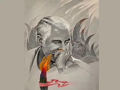 نمایشگاه «سرو ایرانی» برگزار می‌شود/ ادای احترام به مقام حاج قاسم
