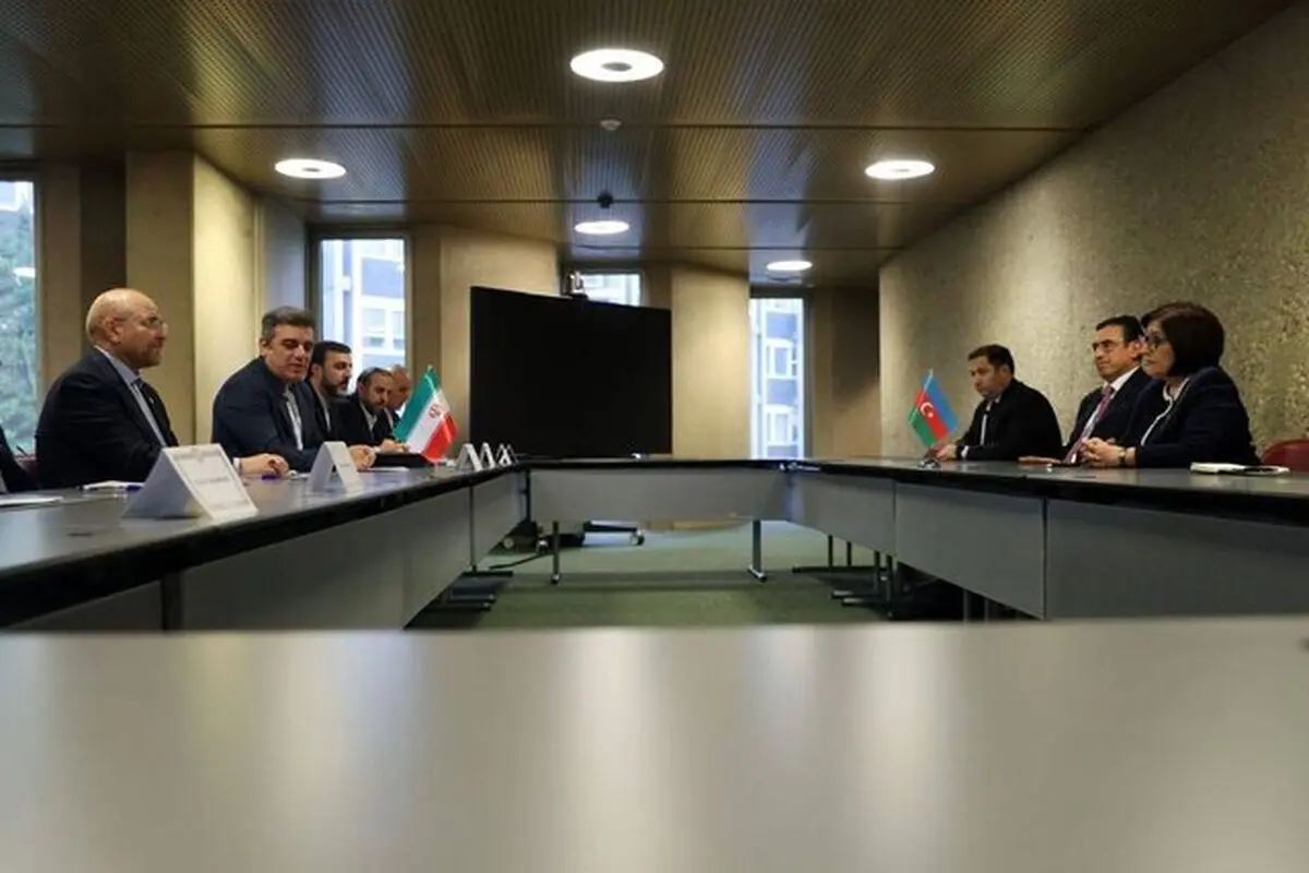 دیدار رؤسای مجالس ایران و آذربایجان