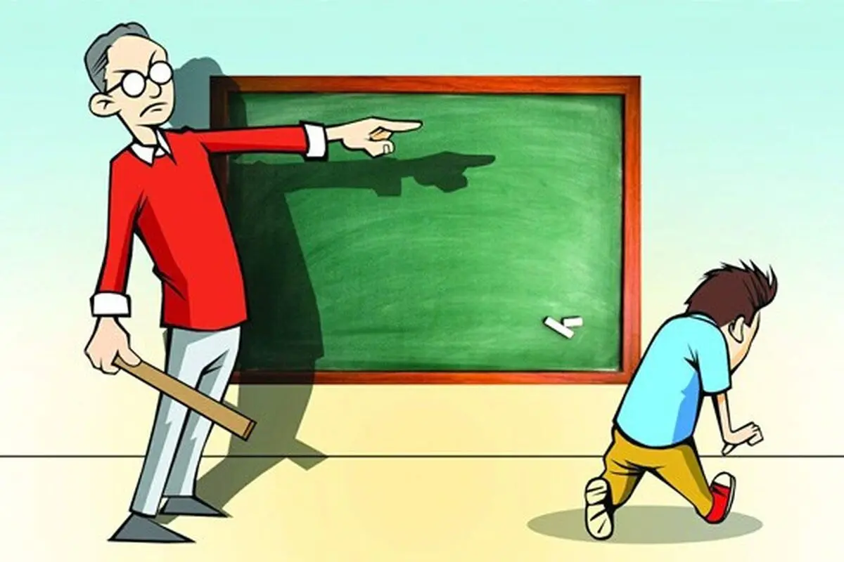 ضرب‌وشتم و شکنجه دانش‌آموزان توسط معلم در سنندج + عکس
