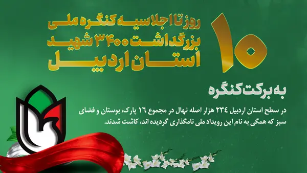 اردبیل میزبان اولین کنگره ملی شهدای استان خواهد بود