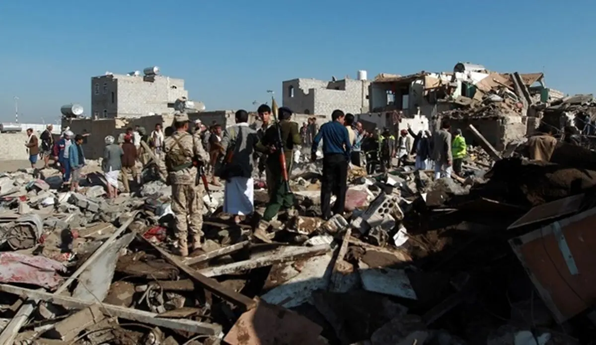 ۷ غیرنظامی در بمباران یمن توسط جنگنده‌های عربستانی کشته شدند