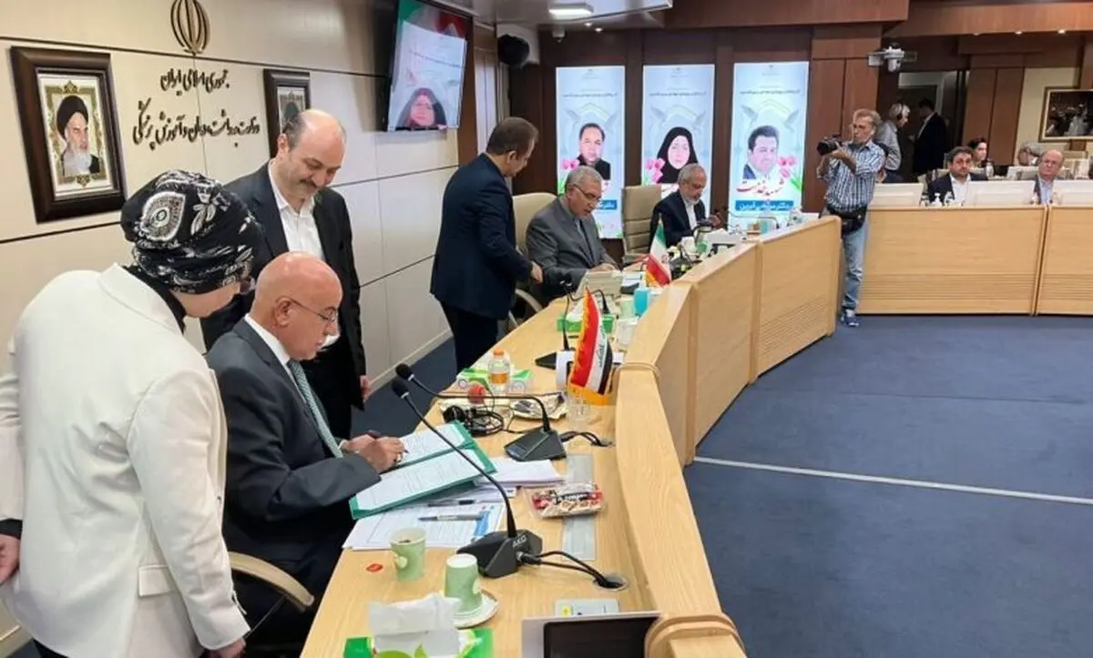 عراق و ایران یادداشت تفاهم همکاری در حوزه بهداشت و درمان امضا کردند